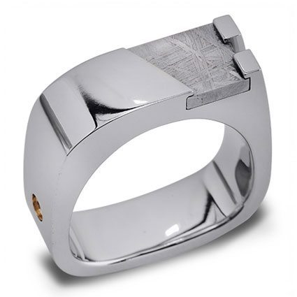 Paragon Men's Meteorite Fashion Ring