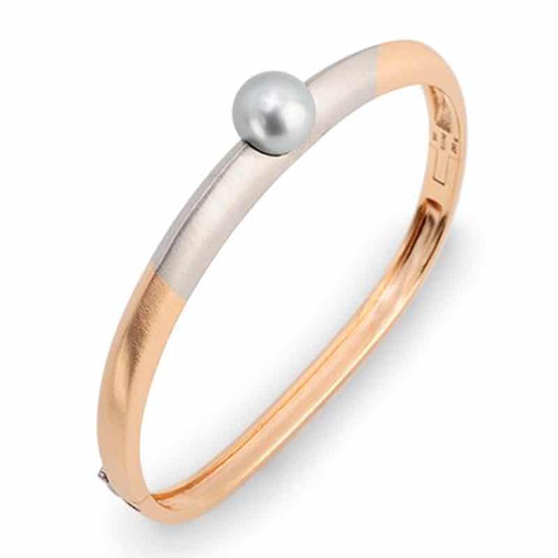 Fusion Pearl Bangle Bracelet