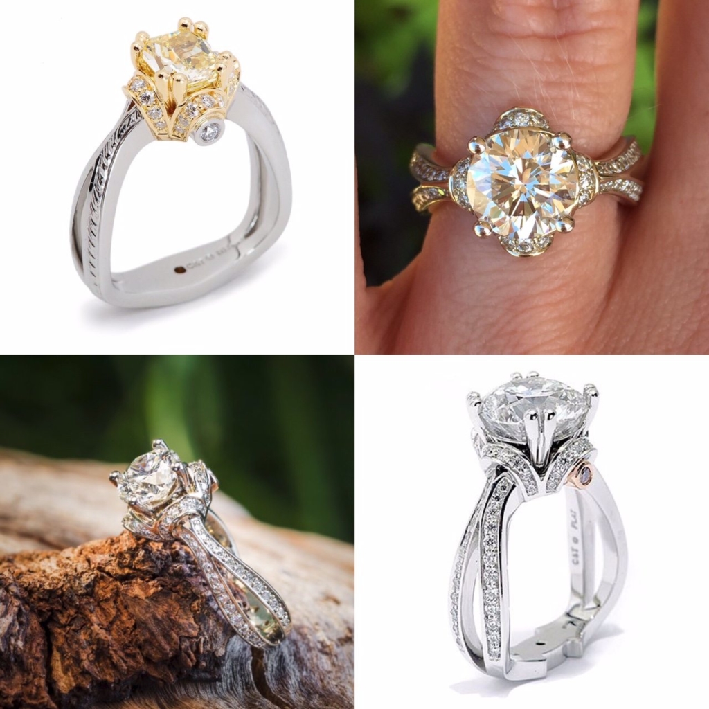we’ve taken great care to select our top bridal rings, evolve