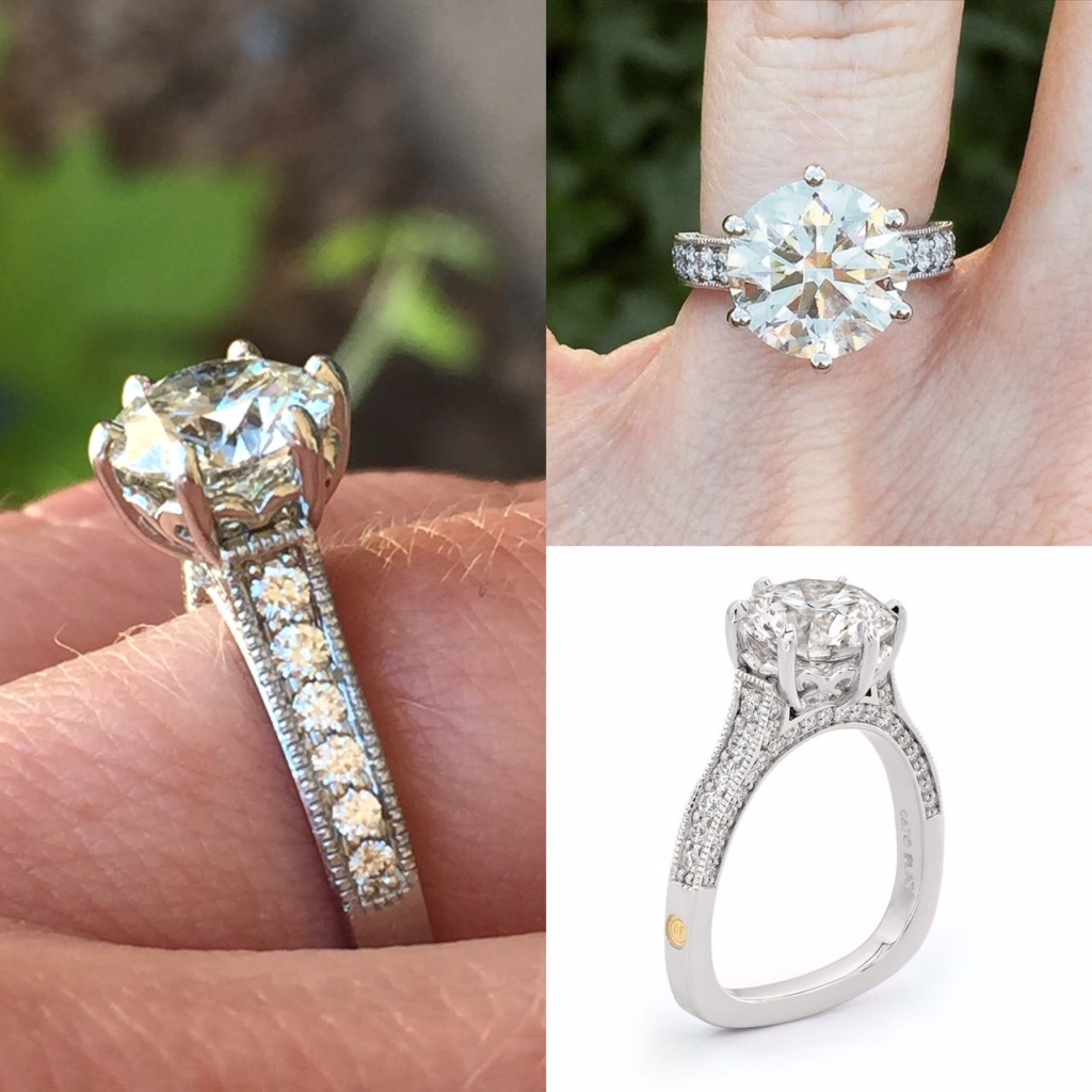 we’ve taken great care to select our top bridal rings, paragonround