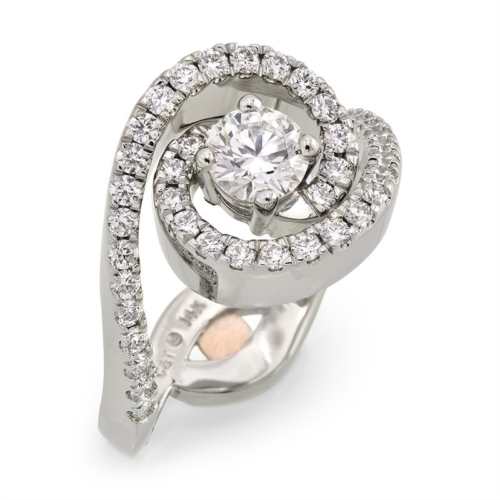 Revolution Diamond Swirl Ring