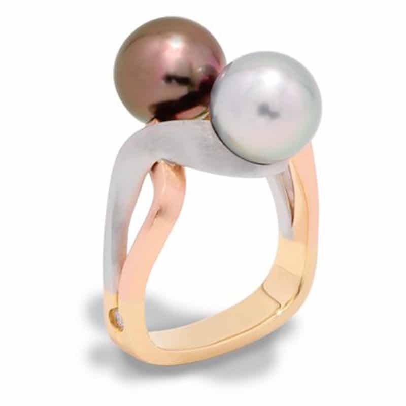 Fusion Tahitian Pearl Ring