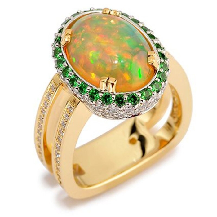 Interlude Ehthiopian Opal Fashion Ring