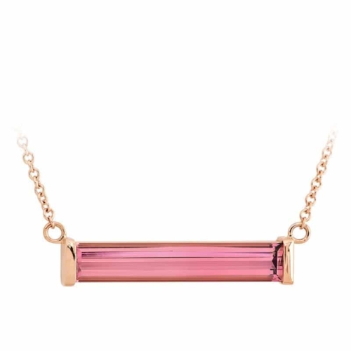Unison Rose Gold Bar Necklace