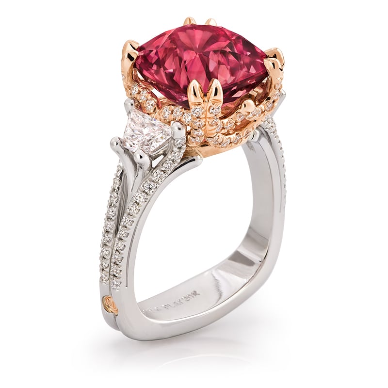 Vintage Colored Gemstone Ring