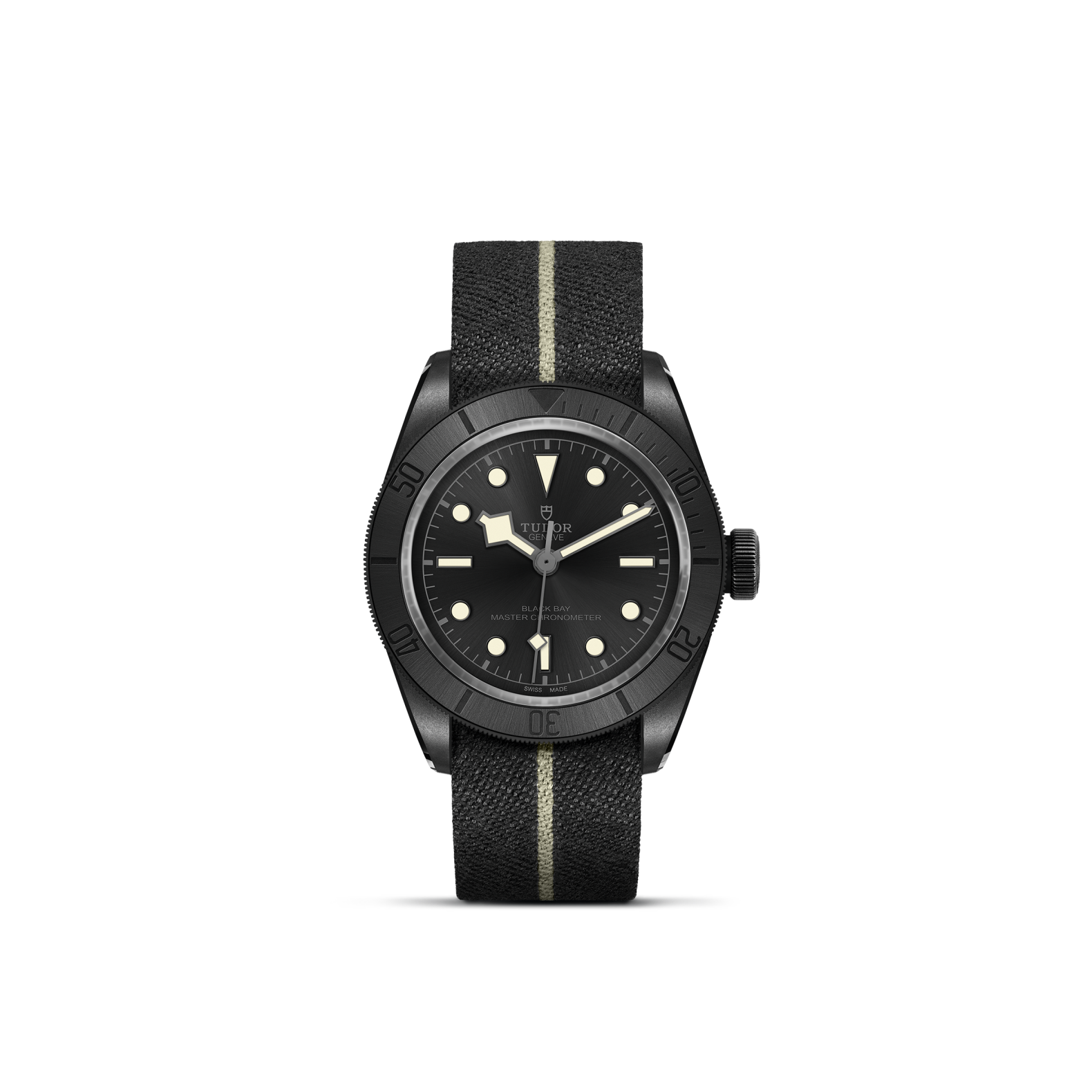 Black Bay Ceramic with optional black fabric strap
