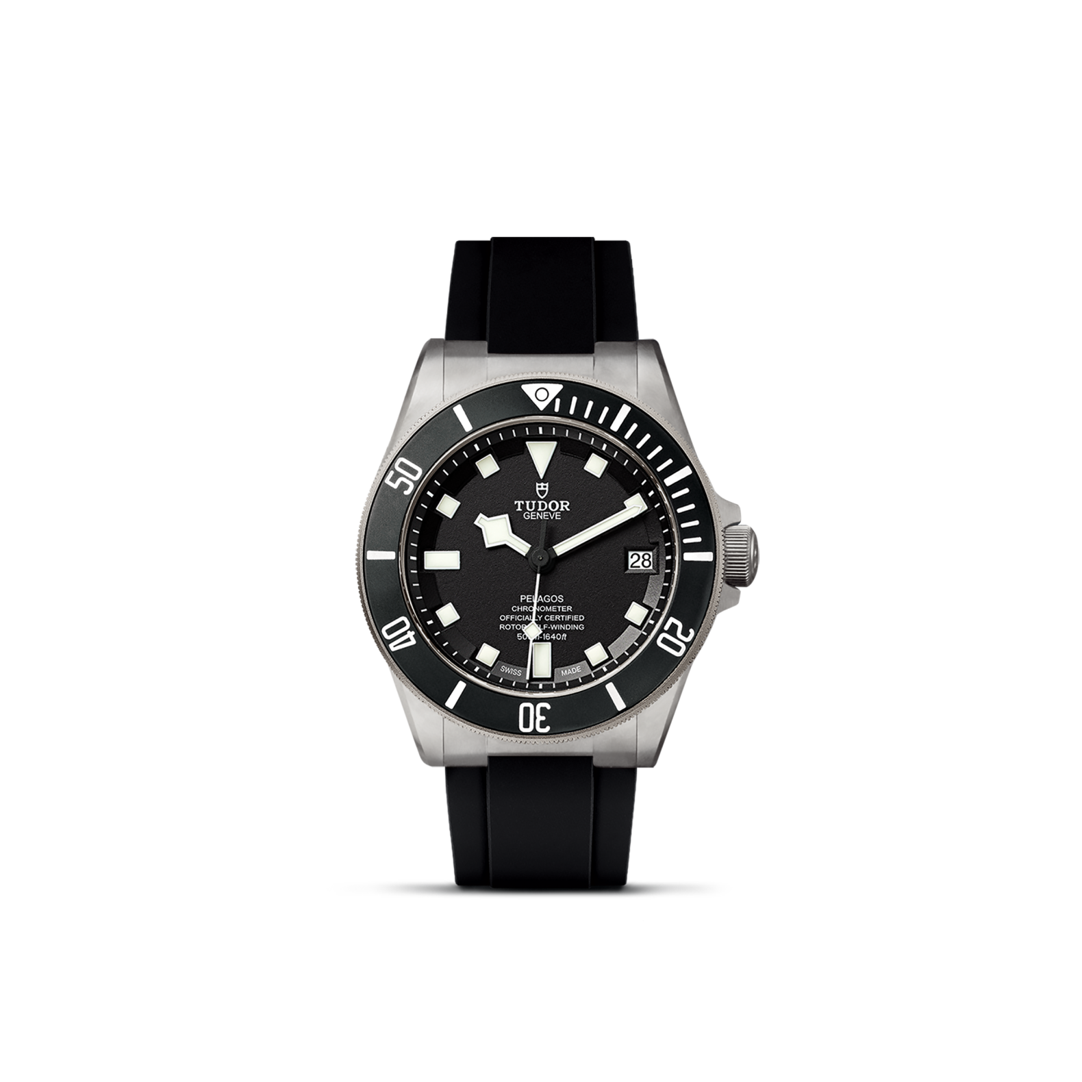Pelagos FXD with Black Rubber Wrist Strap