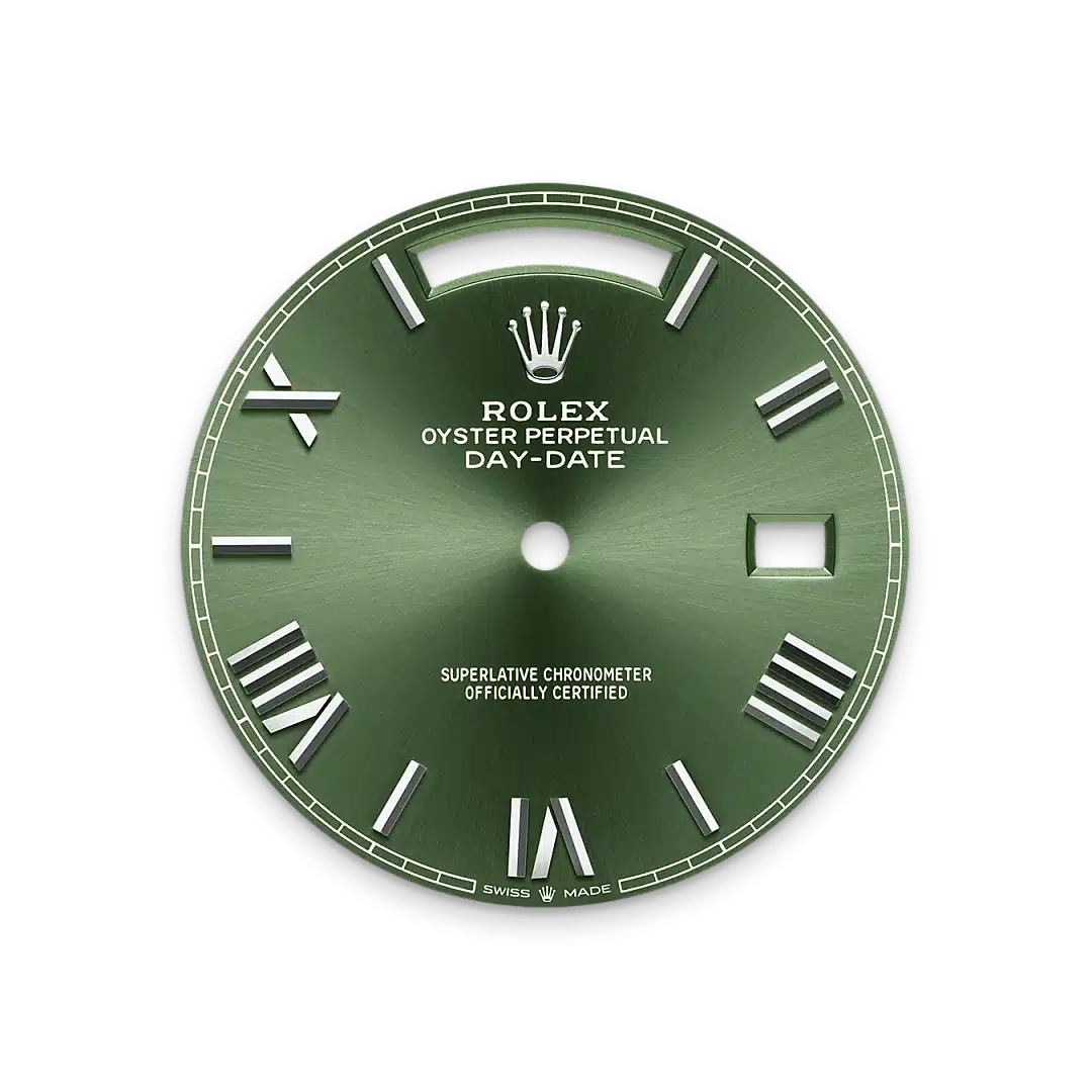 m228239-0033_dial Olive-Green Dial