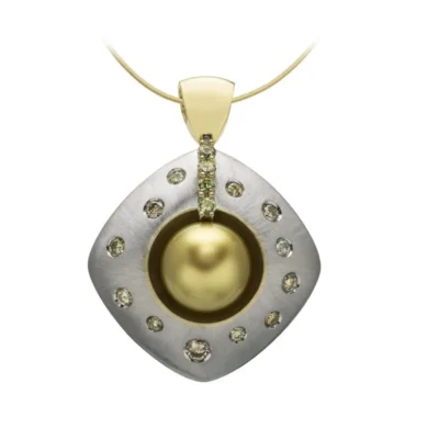 Pistachio Pearl Fashion Necklace