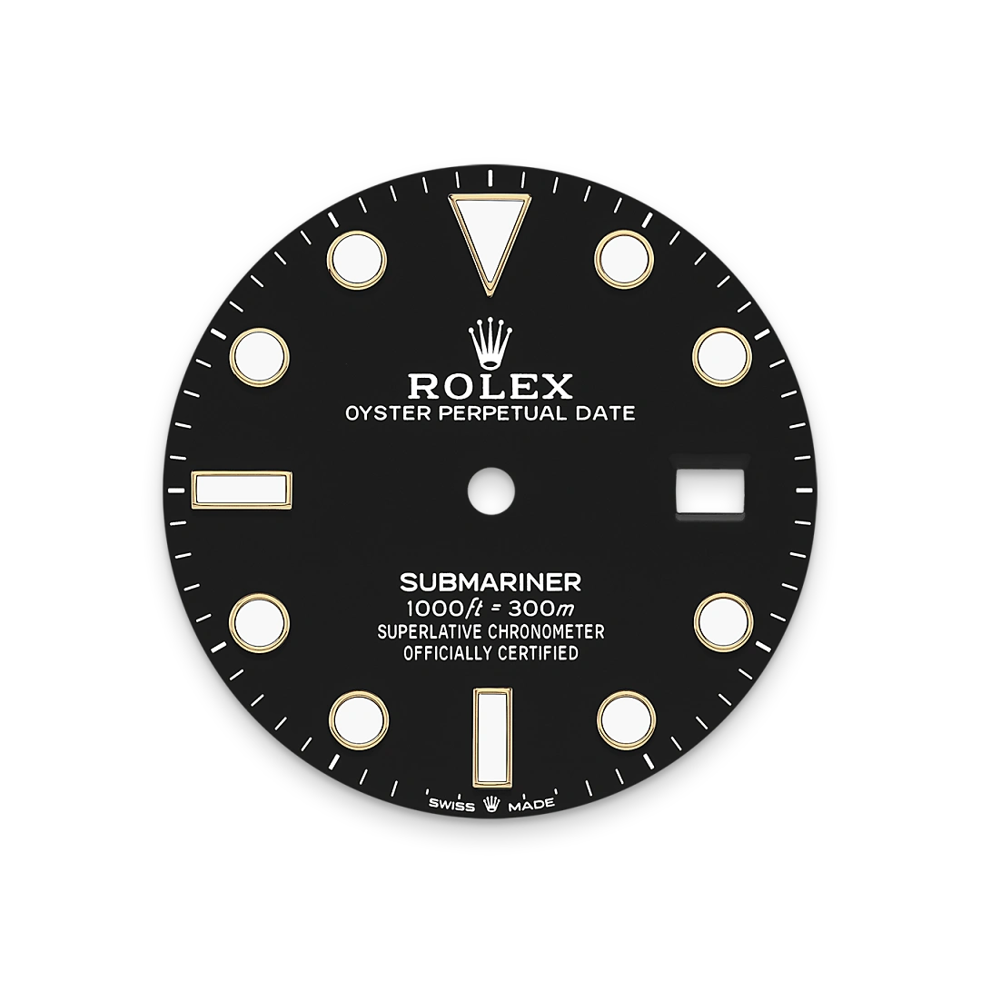 m126613ln-0002 Black dial